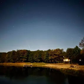 Who else saw the Comet? If not, it MIGHT be back in 80,000 years! ☄️