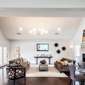 Interior Clubroom at The Addison at Collierville