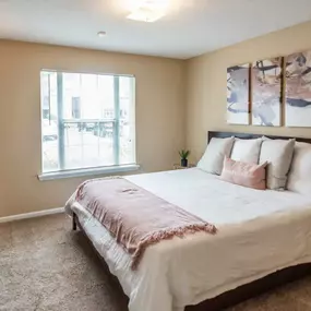 Model Bedroom at The Addison at Collierville