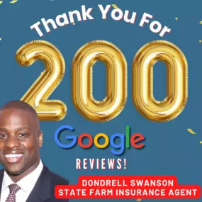 We want to thank everyone who helped us reach 200 Google Reviews! Your feedback and testimonials motivate us to continue providing exceptional insurance services and personalized assistance in Gilbert, AZ.