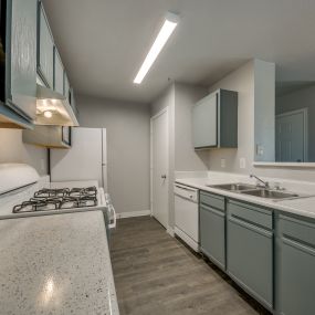 Fully Equipped Kitchens at Cable Ranch Affordable Apartments in San Antonio, TX
