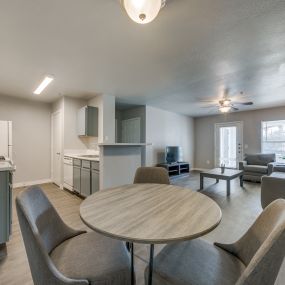 Newly Renovated Apartment Interior at Cable Ranch Affordable Apartments in San Antonio, TX