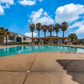 Resort-Inspired Pool at Cable Ranch Affordable Apartments in San Antonio, TX