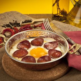 Turkish Sucuk & Eggs