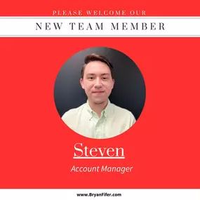 Welcome, Steven!