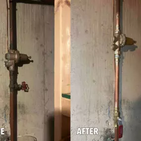 Pressure Valve Replacement - Before & After