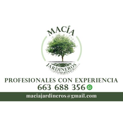 Logótipo de Macia Jardineros