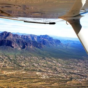 Located within the Phoenix-Mesa Gateway Airport, our flight school in Arizona offers students an unparalleled learning experience at every stage of training. Plus, our close proximity to Phoenix makes commuting to and from school easy and convenient.