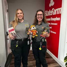 Thanks to State Farm for providing us Sparky Fire Prevention kits that we were able to provide to Pinellas Park Fire Department ????