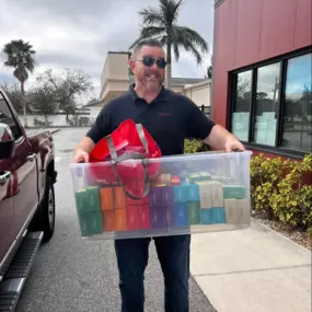 Today is delivery day for some incredible teachers and staff! This morning, we successfully completed half of our drop-offs at the following schools: Plato Academy Pinellas Park, Calvary Christian Academy Pinellas Park, Pinellas Central Elementary, Skyview Elementary School.