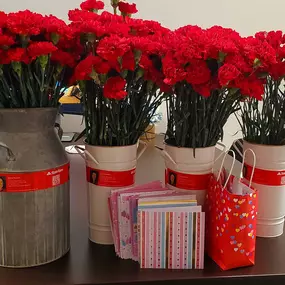 We dropped off flowers and Valentine’s Day cards to the residents of Grand Villa of Pinellas Park today ♡. Thanks to our amazing neighbors Hayes Florist for helping us make this event possible every year. ????