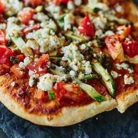 Grilled Flatbreads made with NYS flours.