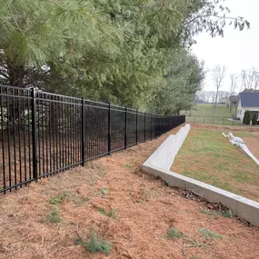 Aluminum fence