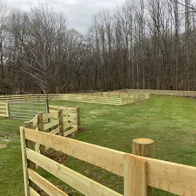 Split rail Agricultural fence