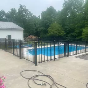 aluminum pool fence