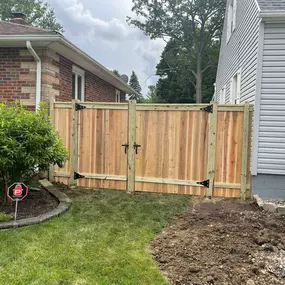 custom wood fence