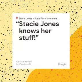 Stacie Jones - State Farm Insurance Agent - Reviews