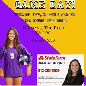 Stacie Jones - State Farm Insurance Agent - Sponsor