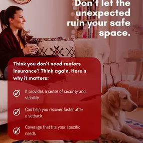 Your safe space deserves to stay that way, no matter what life throws your way. From creating stability to helping you bounce back faster, the right coverage has your back. ???? Ready to feel secure? Let’s chat!