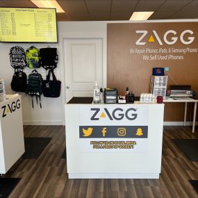 Store Interior of ZAGG Layton UT