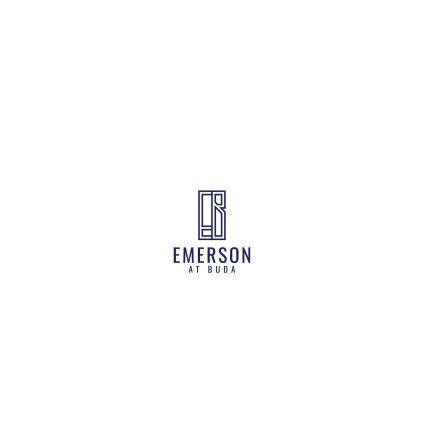 Logotyp från Emerson at Buda