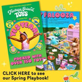 Our spring catalog is arriving in mailboxes this week! Your digital version is also available now! Link in bio - Don’t forget your coupon on the last page! Featuring over 150 toys, this seasonal catalog is so fresh and fun!