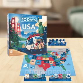 ????️???????? Embark on an exhilarating journey across the United States in this new board game from the creator of 