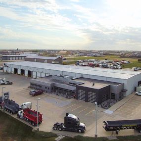RDO Truck Center Fargo, ND aerial view.