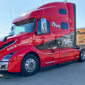 Volvo VNL demo truck at RDO Truck Center Fargo, ND.