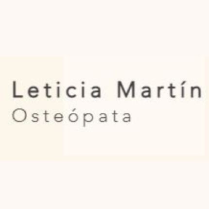 Logo from Leticia Martin Osteopatía