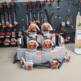 Russo frankfort interior showroom backpack blowers trimmers