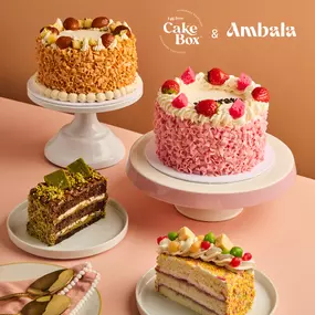 Delicious Cakes with Asian Sweets!