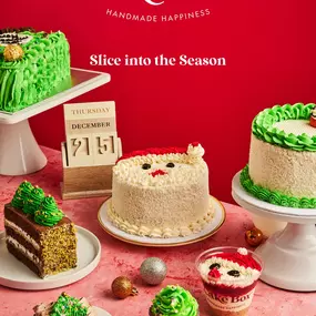 Cake Box Christmas Cake Range