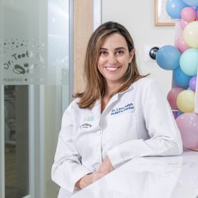 Dr. Lara is a board-certified pediatric dentist and a diplomate of the American board of pediatric dentistry, who treats infants, children, adolescents, and patients with special needs in a fun, friendly, and safe environment.