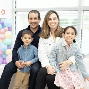 Dr. Lara Saleh and Family