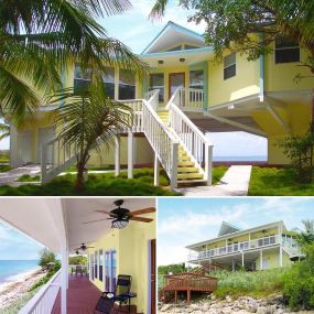 With the living area elevated to protect it from storm surge, this Topsider home makes the perfect oceanfront tropical beach house.