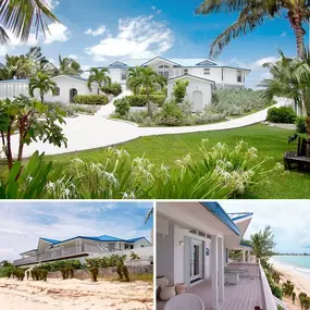 This secluded Topsider luxury home features low-maintenance exterior finishes including composite decking and a metal roof. It was designed to withstand hurricane-force winds and the damaging effects of its tropical salt-air environment
