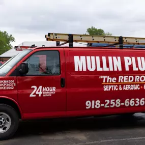 Mullin Plumbing Truck