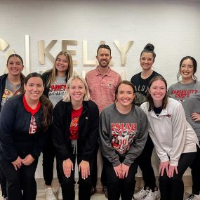 Dr. Chase Kelly with his colleagues at his Kelly Dental Office