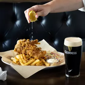 Fish & Chips and Guinness at Park Avenue Tavern.