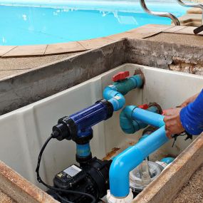 Swimming pool equipment repair