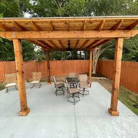 Custom pergola