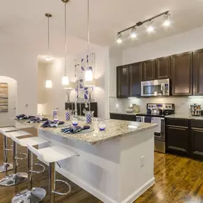 Kitchen with Stainless Steel Appliances