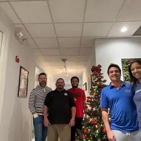 Holiday fun with the Brad Bollier team! Call us today for free life and auto insurance quotes!