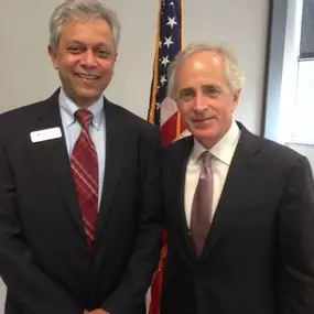 Senator Corker And Shank Kothare