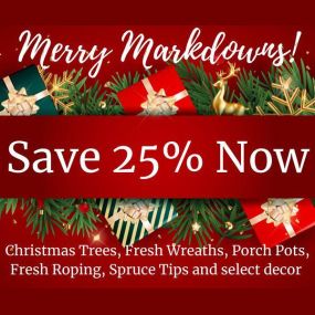 It is not too late to save on Christmas décor!