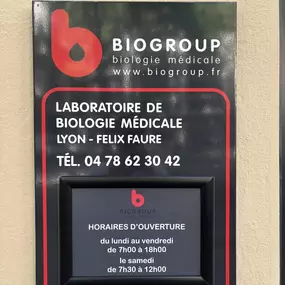 Bild von BIOGROUP - Laboratoire de Lyon Felix Faure Gambetta