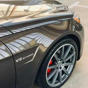 Mercedes E63 Wheel Detail