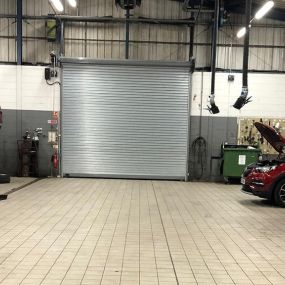 Inside the Vauxhall Service Centre Shiremoor workshop