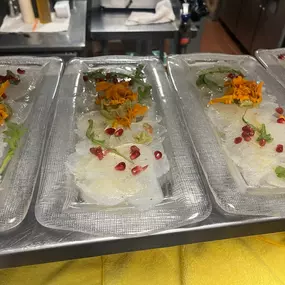 fish carpaccio